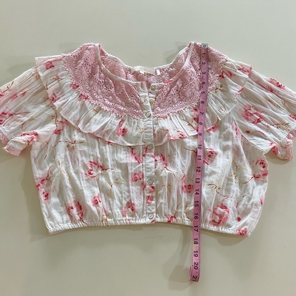 LoveShackFancy Elania Crop Top - Picture 15 of 16